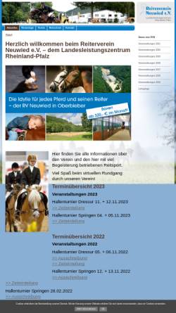 Vorschau der mobilen Webseite www.reiterverein-neuwied.de, Reiterverein Neuwied e.V.
