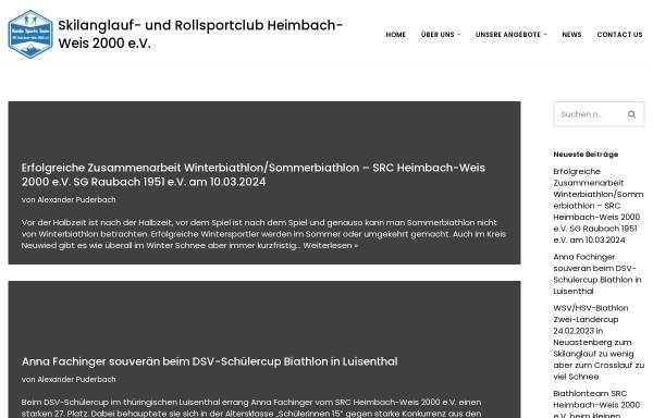 Vorschau von src-heimbach-weis.de, SRC Heimbach-Weis 2000 e.V.