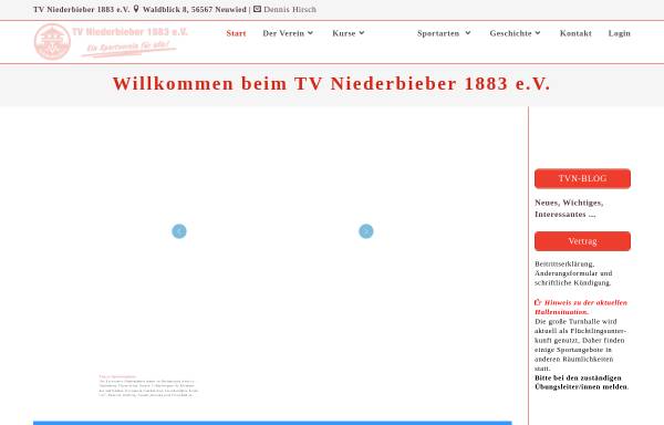 Vorschau von www.tvniederbieber.de, TV Niederbieber 1883 e.V.