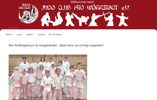 Vorschau von www.jc-woerrstadt.de, Judo-Club Wörrstadt e.V.