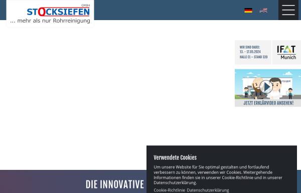 Vorschau von www.stocksiefen-gmbh.de, Stocksiefen GmbH