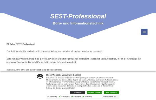 Vorschau von sest-professional.de, SEST-Professional