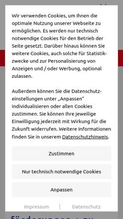 Vorschau der mobilen Webseite www.steffes-robrecht.de, Steffes und Robrecht GmbH