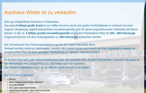 Vorschau von www.autohaus-winter.com, Autohaus Winter