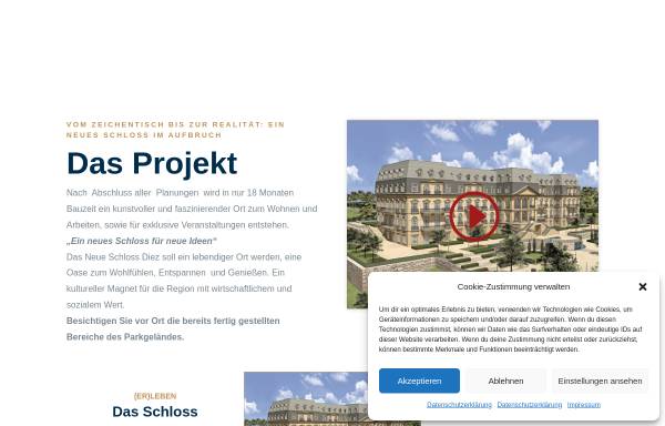 Vorschau von www.neues-schloss-diez.de, Neues Schloss Diez