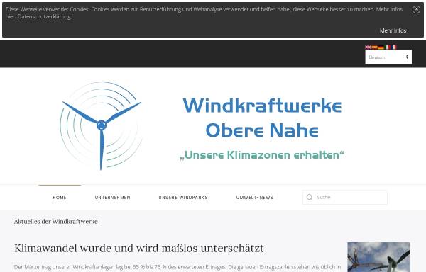 Windkraftwerke Obere Nahe Verwaltungs-GmbH
