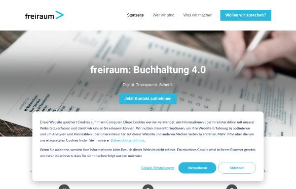 Vorschau von www.freiraum.de, Freiraum GmbH