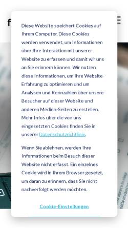 Vorschau der mobilen Webseite www.freiraum.de, Freiraum GmbH