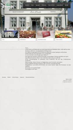 Vorschau der mobilen Webseite www.linde-meldorf.de, Restaurant Zur Linde