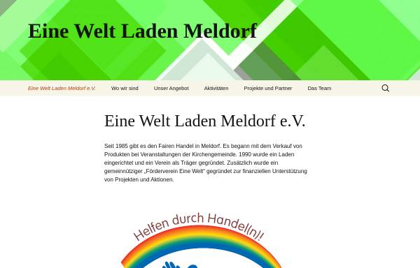 Vorschau von www.eine-welt-laden-meldorf.de, Eine Welt Laden