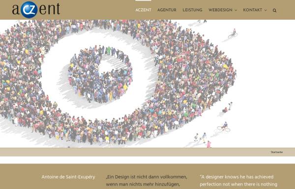 Vorschau von www.aczent.de, ACZENT Werbung & Design