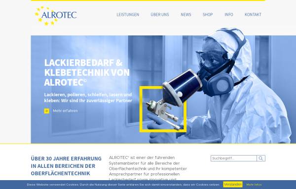 Vorschau von www.alrotec.de, Alrotec GmbH
