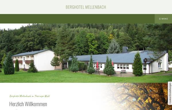 Vorschau von www.berghotel-mellenbach.de, Berghotel Mellenbach