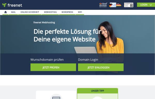 Vorschau von freenet-homepage.de, Bodensanierung und Natursteinbehandlung Ingo Töpfer