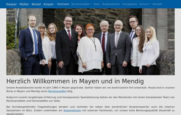 Vorschau von www.rechtsanwaelte-mayen.de, Kanzlei Leewog & Grones