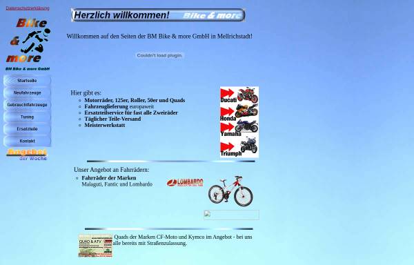 Vorschau von www.motorrad-bm.de, BM Bike&More GmbH