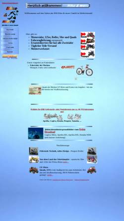 Vorschau der mobilen Webseite www.motorrad-bm.de, BM Bike&More GmbH
