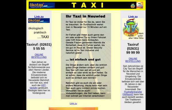 Vorschau von www.taxineuwied.de, APH Taxi-Kurier GmbH
