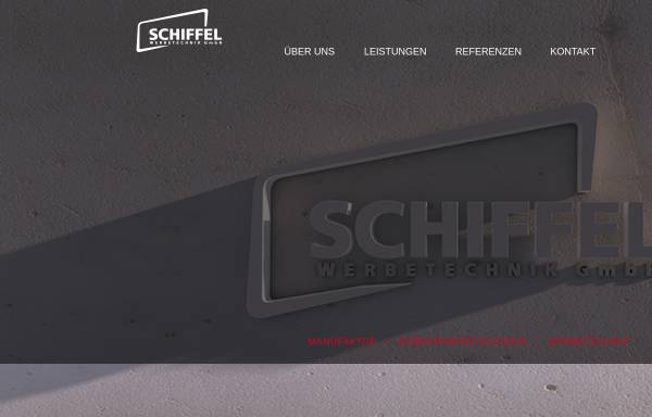 Vorschau von www.schiffel-werbetechnik.de, Schiffel Werbetechnik GmbH