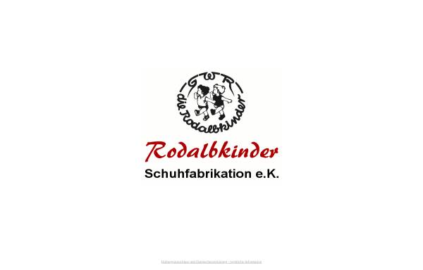 Rodalbkinder Schuhfabrikation e.K.