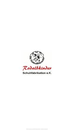 Rodalbkinder Schuhfabrikation e.K.