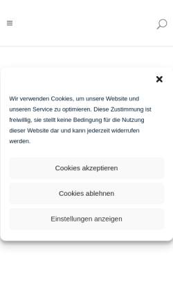 Vorschau der mobilen Webseite www.ergoline.de, Ergoline - JK-INTERNATIONAL GmbH