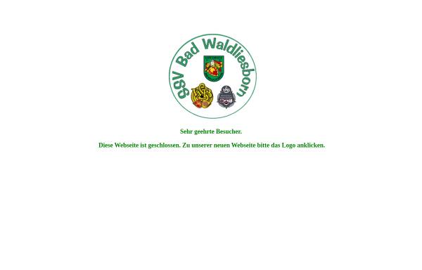 Vorschau von www.sr-walibo.de, Schießriege Bad Waldliesborn
