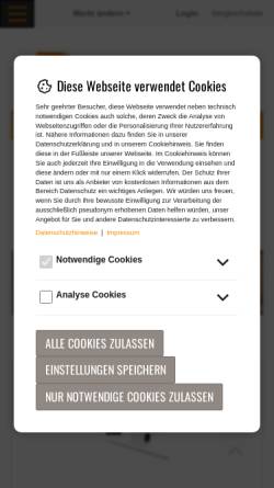 Vorschau der mobilen Webseite www.berlet.de, Fernseh Berlet GmbH & Co. KG