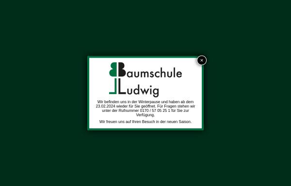 Vorschau von www.baumschule-ludwig.de, Baumschule Ludwig