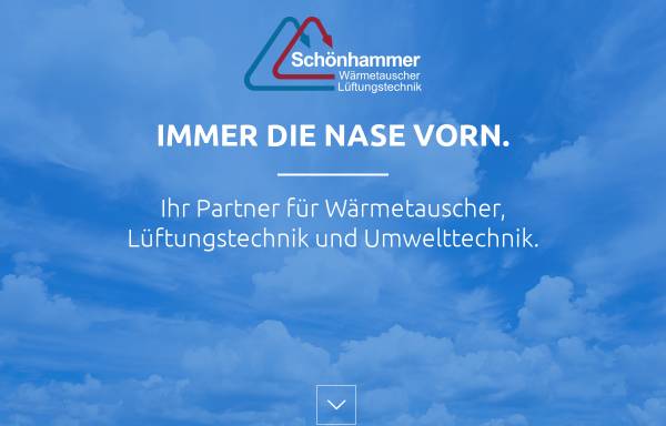 Vorschau von www.schoenhammer.de, Schönhammer Wärmetauscher und Lüftungstechnik GmbH