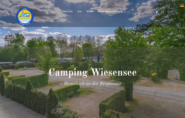 Vorschau von www.camping-wiesensee.de, Camping Wiesensee