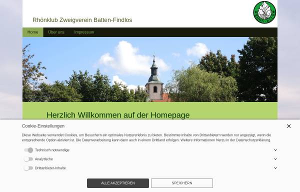 Vorschau von www.rhoenklub-batten.de, Rhönklub Zweigverein Batten-Findlos