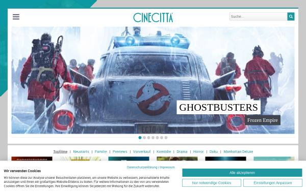 Vorschau von www.cinecitta.de, CineCitta'
