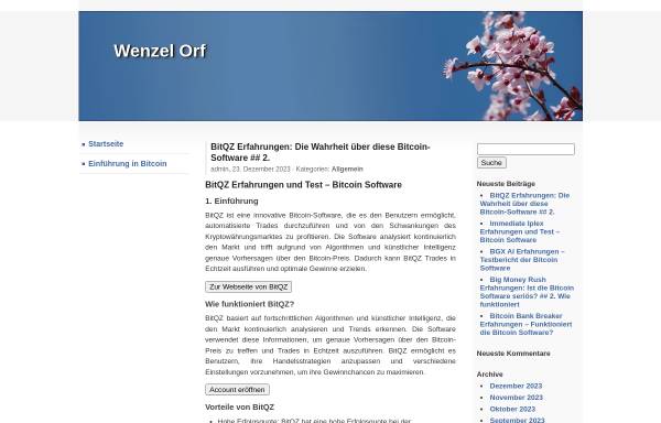 Vorschau von www.wenzel-orf.de, Harald Wenzel-Orf | Fotografien