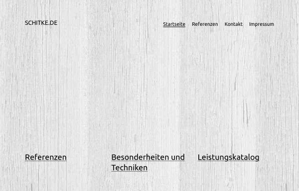 Vorschau von www.schitke.de, Wolfgang Schitke, Dipl. - Restaurator für Möbel