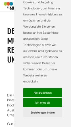 Vorschau der mobilen Webseite pfaelzische-musikschule.de, Pfälzische Musikschule e.V.