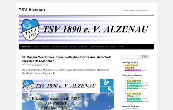 Vorschau von tsv-alzenau.de, Turn- und Sportverein 1890 Alzenau e. V.