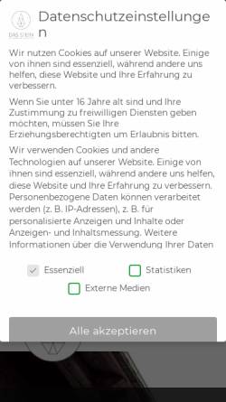 Vorschau der mobilen Webseite www.zum-steinbauer.de, Familotel Zum Steinbauer