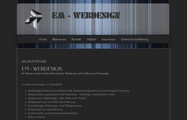 Vorschau von www.emaier.de, EM Webdesign