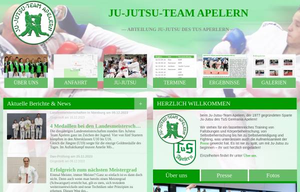 Vorschau von www.ju-jutsu-apelern.de, Ju-Jutsu Team Apelern