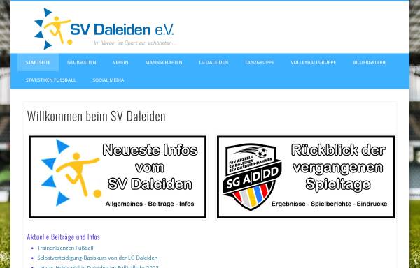 Vorschau von www.sv-daleiden.de, SV Daleiden e.V.