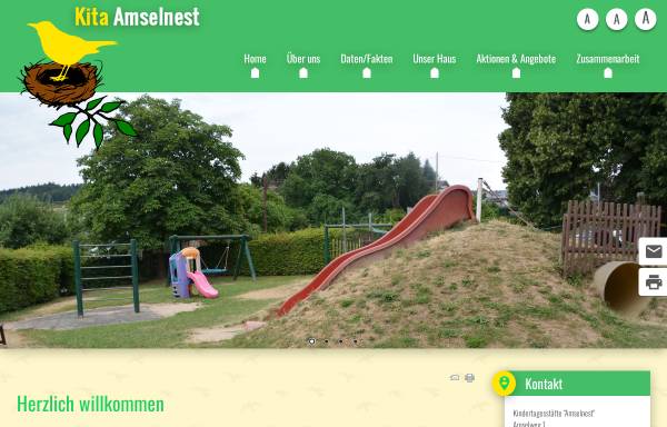 Vorschau von www.kindergarten-damscheid.de, Kindergarten Amselnest