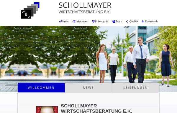 Vorschau von www.schollmayer.net, Schollmayer Wirtschaftsberatung E.K.