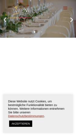 Vorschau der mobilen Webseite www.werner-partyservice.com, Werner Partyservice