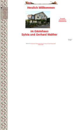 Vorschau der mobilen Webseite gaestehaus-walther-dexheim.de, Gästehaus Sylvia und Gerhard Walther