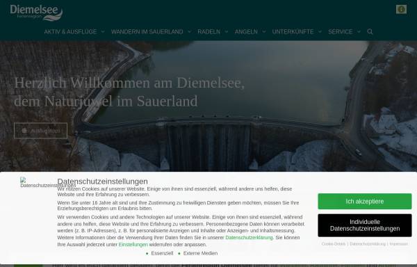 Vorschau von www.diemelsee.de, Gemeinde Diemelsee