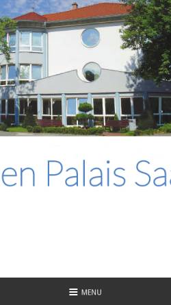 Vorschau der mobilen Webseite www.senioren-palais.de, Senioren-Palais Saarpark GmbH