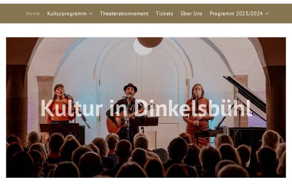 Vorschau von www.kultur-in-dinkelsbuehl.de, Theater- und Kulturring der Stadt Dinkelsbühl e.V.