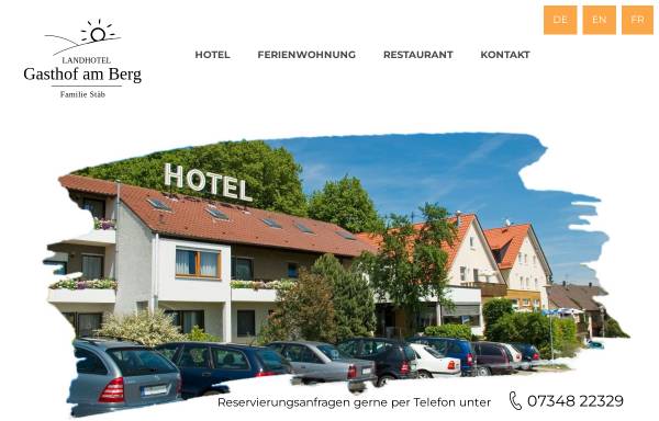 Vorschau von www.gasthof-am-berg.de, Landhotel Gasthof am Berg