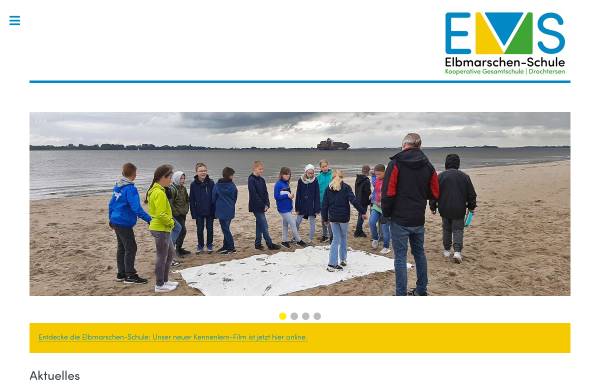 Vorschau von www.elbmarschen-schule.de, Elbmarschen-Schule Drochtersen